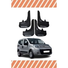 Peugeot Bipper Tepee Racing Yazılı 4'lü Tozluk Çamurluk Paçalık