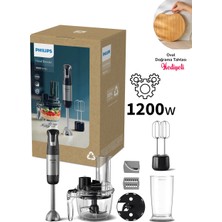 Philips Blender Seti 1200W Güç 500 ml Kapasite Paslanmaz Çelik Bıçaklarla Mükemmel Sonuçlar