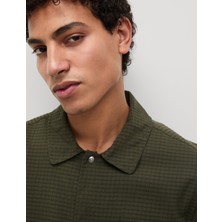 Marks & Spencer Pamuklu Çizgili İnce Gömlek