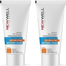 Ew Well 2 Adet Besleyici Spf Korumalı Cilt Beyazlatıcı Krem 50ML