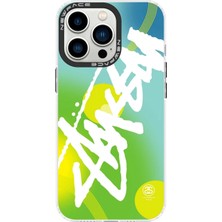 iPhone 14 Pro Max Kılıf Estoril Desenli Kapak - Estoril - 2