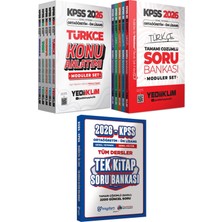 Kpss 2026 Ortaöğretim Ön Lisans Konu Soru Modüler Set - Ortaöğretim Ön Lisans Tek Kitap Soru