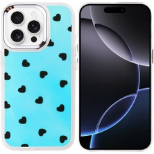 iPhone 16 Pro Max Kılıf Airbag Tasarımlı Iksp Hadra Kapak - Kalp