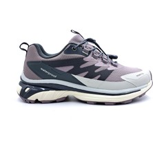 Humtto HM850082B Su Geçirmez Lila Gri Kadın Outdoor Spor Ayakkabı