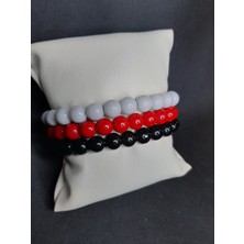 Mryart 3lü Cam Boncuk Bileklik Seti 3AL Az Öde