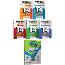 Ortaöğretim Ön Lisans Türkçe Mat. Tarih Coğ. Vat. 14 Deneme - Lisans Optimum 5 Deneme
