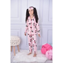 Mickey Mouse Kız Çocuk Pijama Takımı