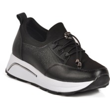 Ayk's 1706 Z Siyah-Beyaz Kadın Günlük Ayakkabı