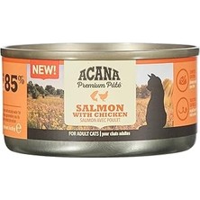 Acana Premium Pate (Ezme) Konserve Yaş Maması, Somonlu ve Tavuklu, 85 gr