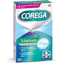 Corega 3 Dakikada Temizleyici Tablet