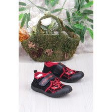 Fort 3450 Gz Spıder Anaokulu Kreş Ev Erkek Çocuk Keten Panduf Ayakkabı