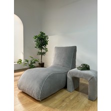 Katt Yeni Nesil Tedy Mokka Gri Aktivite Koltuğu Dinlenme Koltuğu Puf Bench Tv Koltuğu Oyuncu Koltuğu