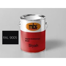 Endüstriyel Rapid Boya Siyah RAL9005