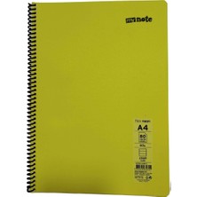 Mynote Flex Neo Defter A4 80 Yp Çizgili - Sarı