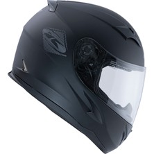 Kenny Targa Kask Çocuk Mat Siyah