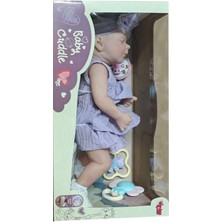 Nessiworld KNG-902-5 905-2 Kut 43 cm Gerçekçi Bebek ve