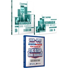 2026 Kpss Vatandaşlık Çözümlü Soru Bankası ve Ders Notları - Ortaöğretim Ön Lisans Tek Kitap Soru