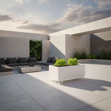 Duracube Metal Saksı - Büyük Boy 25CM x 30CM x 60CM (Y-D-G)