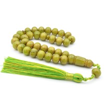 Zeyn Usta Işi Küre Model Yeşil Katalin Tesbih 015