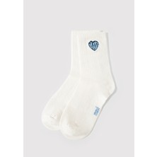 Mavi Mavi Detaylı Soket Çorap 1912721-70053