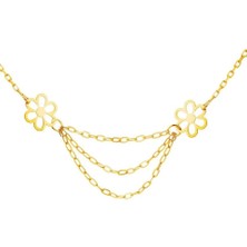 Ily Jewelry Iki Çiçek Kolye