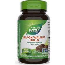 Black Walnut Hulls 500 Mg Premium Siyah Ceviz Kabukları