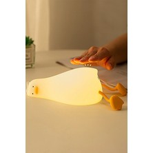 K1096 Dekoratif Gece Lambası Sevimli ÖRDEK-(5796) - MCT8822-8826