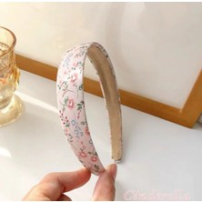 Kadın Hafif Esnek Taç Saç Bandı Pembe Model-3