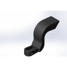 Byr Salsa Air 4 Bebek Arabası Katlanmış Mandal (Plastik Aparattır!!!) 3D