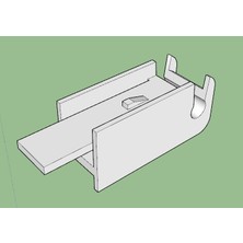 Byr Montaj (Mandal) Mitsubishi Asx Silecek (Plastik Aparattır!!!) 3D