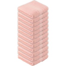 Özdilek Colourist 50X90 cm El-Yüz Havlusu 12'li Açık Mercan