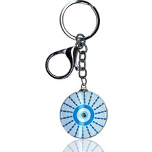 Casaba Hediyelik Cam Nazarboncuk Anahtarlık