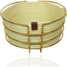 Casaba Hediyelik Yuvaralak Ekmek Sepeti