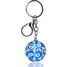 Casaba Hediyelik Cam Nazarboncuk Anahtarlık