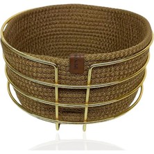 Casaba Hediyelik Yuvaralak Ekmek Sepeti