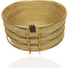 Casaba Hediyelik Yuvaralak Ekmek Sepeti