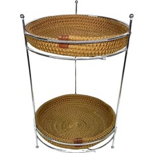 Casaba Hediyelik İki Katlı Organzer