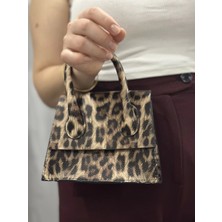 Luxe Leopar Cilt Çanta