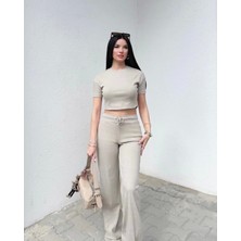 Bol Paça Pantolonlu Alt Üst Takım