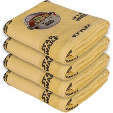 Özdilek Starwars Mandalorian 50X80 cm El-Yüz Havlusu 4'lü