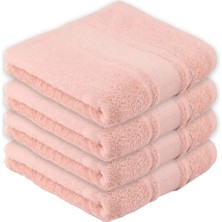 Özdilek Colourist 50X90 cm El-Yüz Havlusu 4'lü Açık Mercan