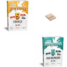 Günay Yayınları 5. Sınıf Bumerang Türkçe ve Fen Etkinlikli Kitap + Telefon Standı
