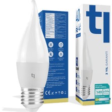 Tuled Redeem C37A E27 Mum Ampul, Titreşimsiz, Göz Konforu, 507 Lümen, Tatlı Beyaz, 3500 Kelvin