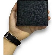 Roan Vegan Deri Erkek Cüzdan 9 Kart Cebi ve Şeffaf Kimlik Bölmeleriyle Şık Tasarım