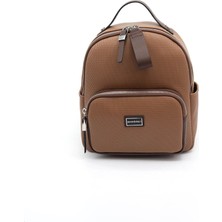 Silver & Polo Karamel - Kahve SP1130 Kadın Sırt Çantası