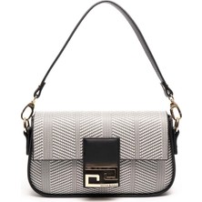 Silver & Polo Siyah Beyaz - Siyah SP1179 Kadın Omuz Çantası