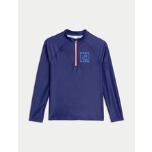 Marks & Spencer Fermuarlı Uzun Kollu T-shirt