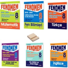 Fenomen Yayıncılık 8. Sınıf Lgs Çıkmış Sorular ve Ikiz Soruları Seti (2018-2024) + Telefon Tutucu