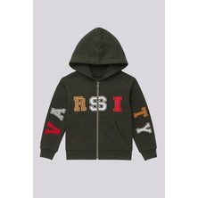 Bg Store Erkek Çocuk Haki Eşofman Üstü