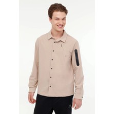 Lumberjack Zuhn 60ITL522 Erkek Gomlek - Bej